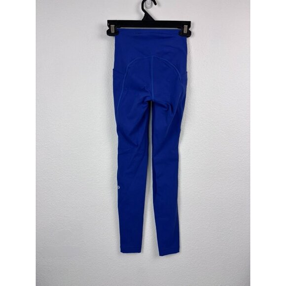Lululemon women's 0 psychic‎ blue swift speed high rise tight 28" leggings - Picture 4 of 9